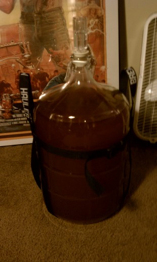 Belgian Saison in secondary for a couple weeks