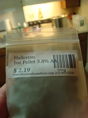 Hallertau Hops Front